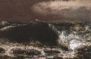 Gustave Courbet wave Spain oil painting artist